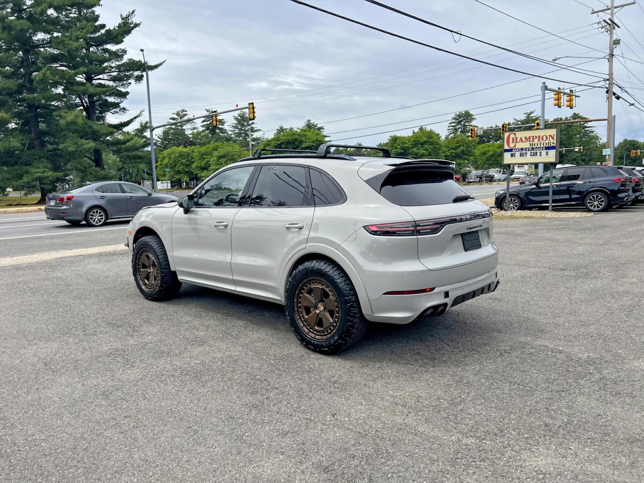 2021 Porsche Cayenne VIN WP1AF2AY1MDA36070 COPART salvage auction — Front End, MT - CERTIFICATE OF TITLE (P), sold $34,750 on 2026-07-01 (photo 3)