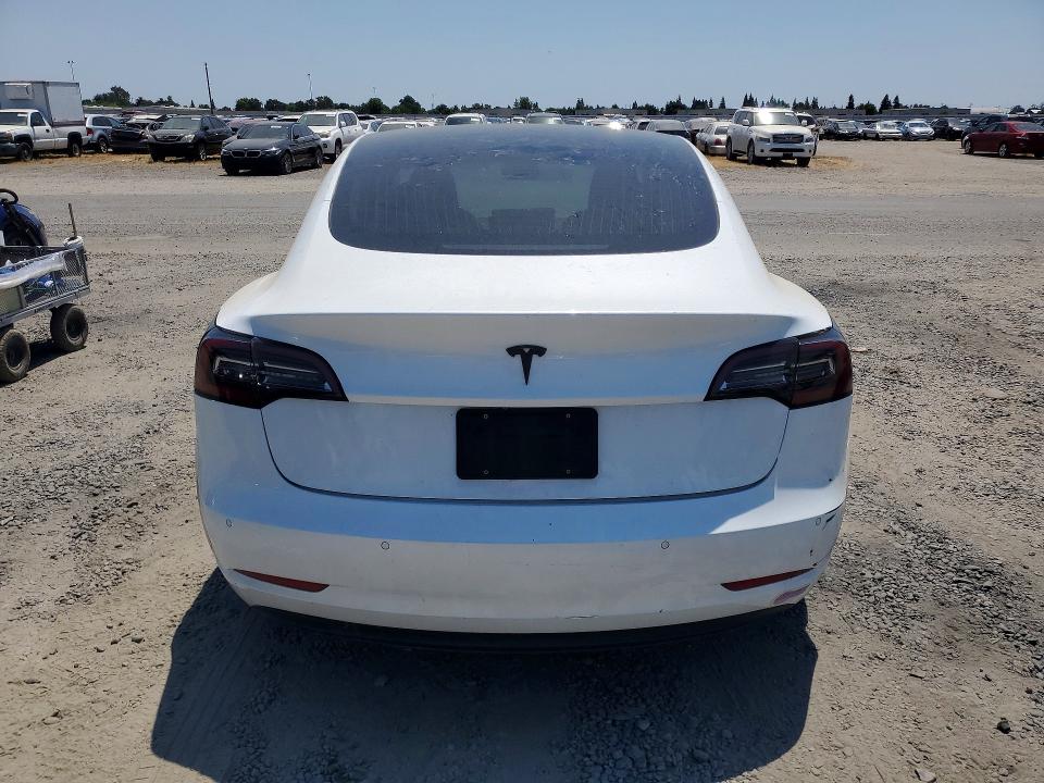 2019 Tesla Model 3 VIN 5YJ3E1EAXKF397131 COPART salvage auction — FRONT END, CA - SALVAGE CERTIFICATE, sold $5,400 on 2026-07-14 (photo 6)