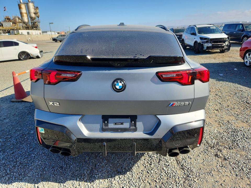 2024 BMW X2 VIN WBX83GM02R5Z09065 COPART salvage auction — FRONT END, Ca - Salvage Certificate, sold $22,900 on 2026-07-31 (photo 6)