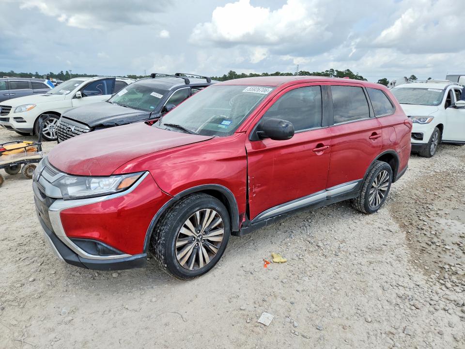 2020 Mitsubishi VIN JA4AD2A37LZ016073 COPART salvage auction — SIDE, Tx - Salvage Vehicle Title, sold $3,100 on 2026-07-02 (photo 1)