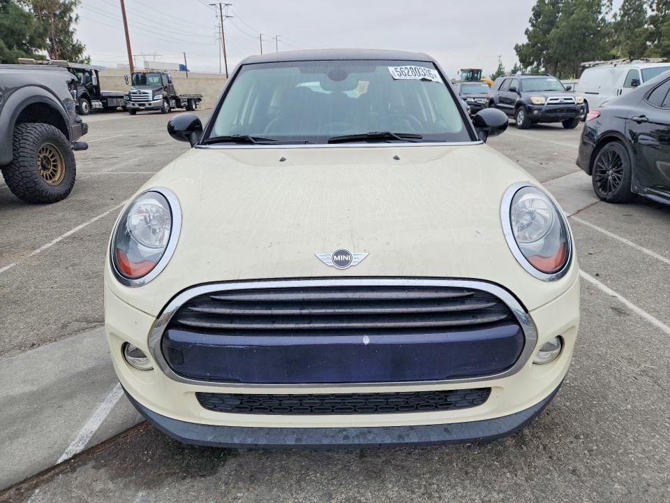 2017 Mini Cooper VIN WMWXU1C56H2E17896 COPART salvage auction — REAR END, Ca - Salvage Certificate, sold $1,100 on 2026-07-16 (photo 5)