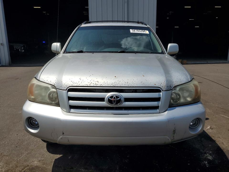 2006 Toyota Highlander VIN JTEDD21AX60147472 COPART salvage auction — MINOR DENT/SCRATCHES, Fl - Certificate Of Title, sold $1,250 on 2026-07-12 (photo 5)
