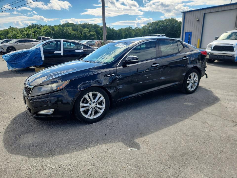 2012 Kia Optima VIN 5XXGN4A7XCG060423 COPART salvage auction — FRONT END, Ma - Cert Of Title-Reconstrctd Coll, sold $375 on 2026-07-22 (photo 1)