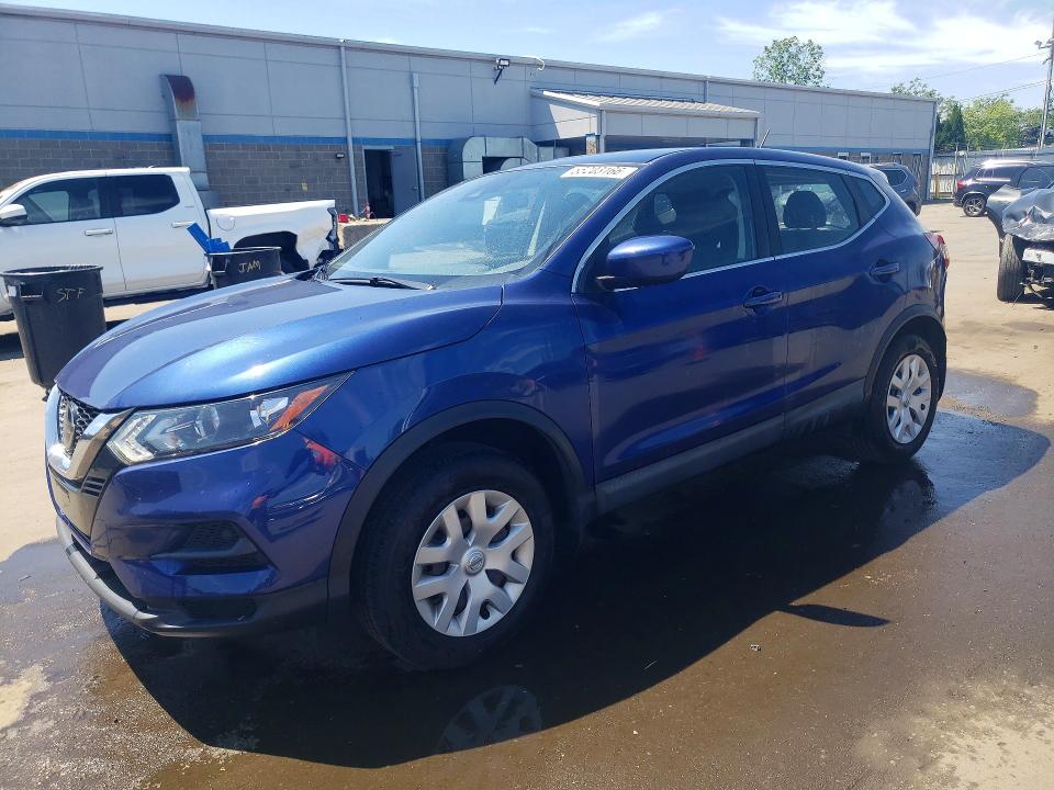 2020 Nissan Rogue VIN JN1BJ1CW8LW375151 COPART salvage auction — REAR END, Ct - Cert Of Title-Salvage, sold $475 on 2026-07-21 (photo 1)