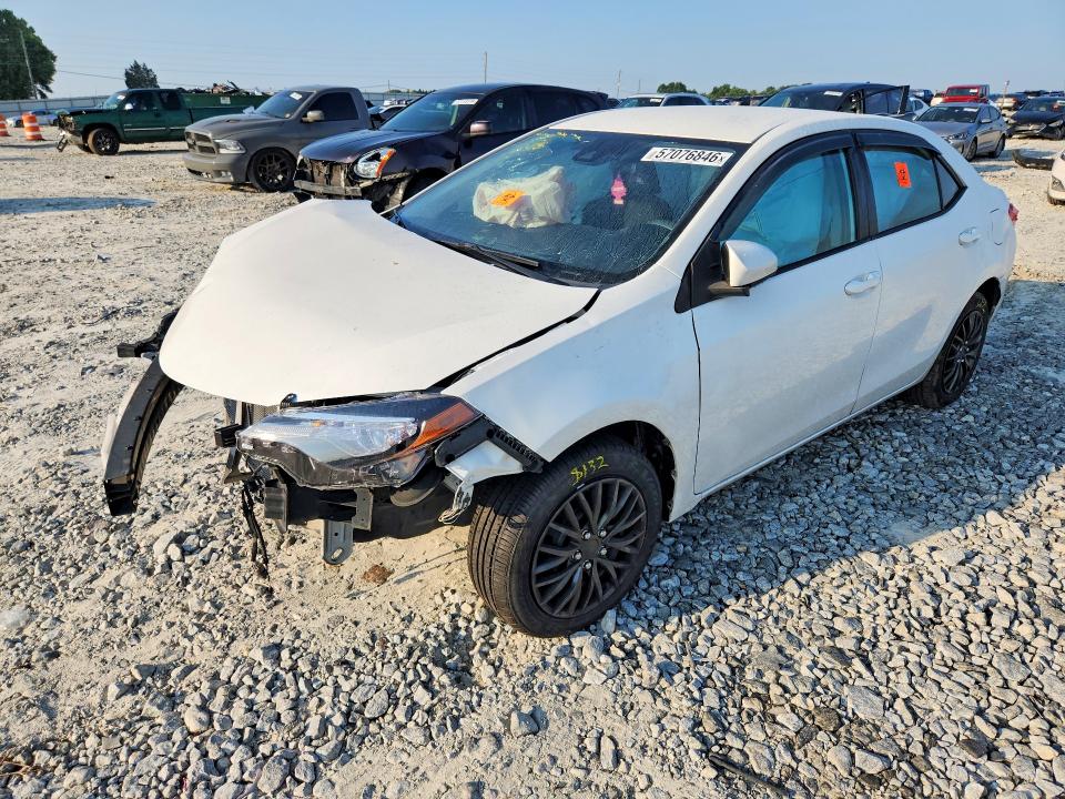 2018 Toyota Corolla VIN 5YFBURHE9JP792707 COPART salvage auction — FRONT END, Ga - Cert Of Title-Salvage, sold $1,250 on 2026-07-29 (photo 1)