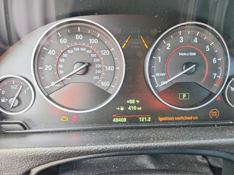 2020 BMW 4er VIN WBA4Z1C01L5N01122 COPART salvage auction — WATER/FLOOD, Fl - Certificate Of Destruction, sold $8,200 on 2026-07-09 (photo 9)