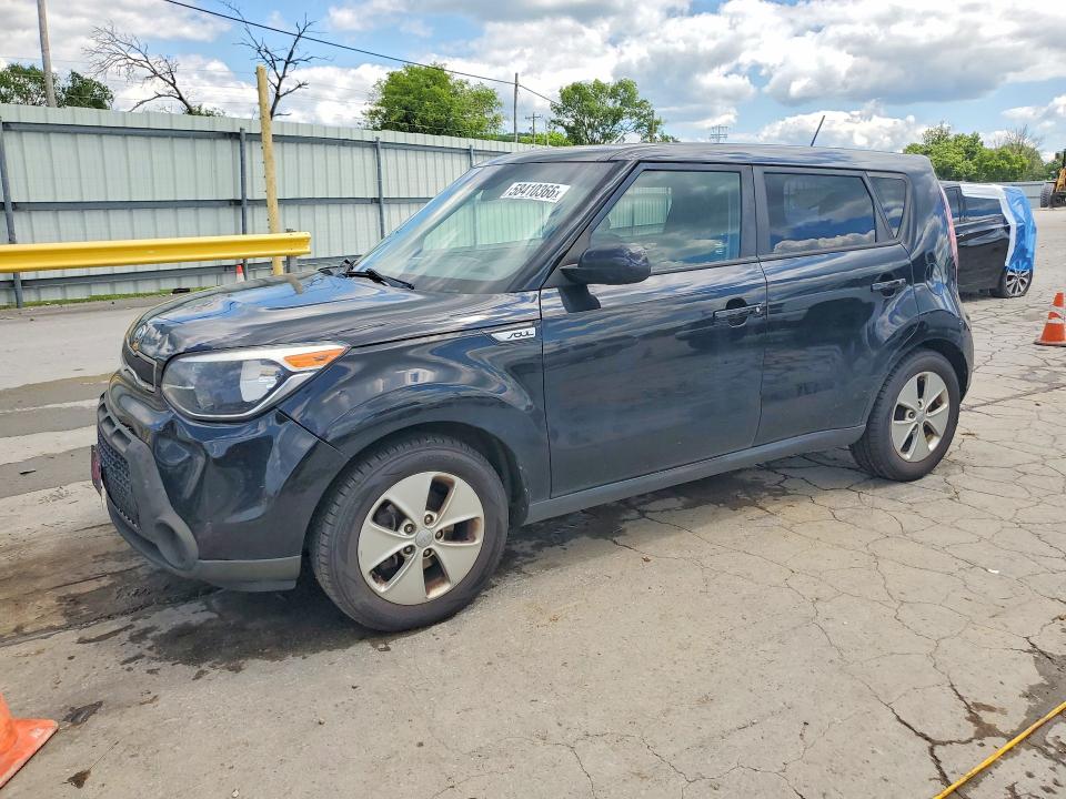 2016 Kia VIN KNDJN2A28G7379316 COPART salvage auction — FRONT END, Tn - Salvage Certificate, sold $900 on 2026-07-27 (photo 1)