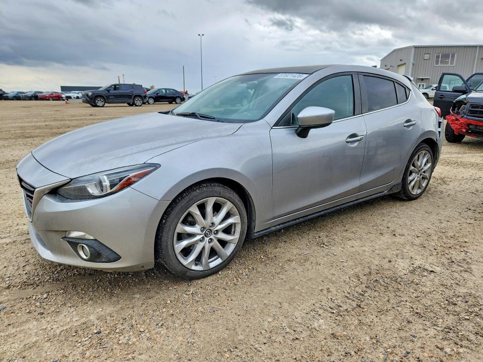 2014 Mazda 3 VIN JM1BM1M35E1184814 COPART salvage auction — REAR END, Salvage Title, sold $3,300 on 2026-07-09 (photo 1)