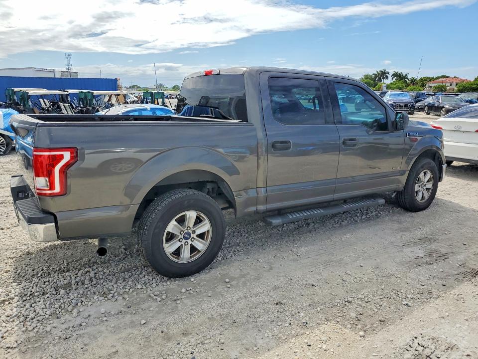 2017 Ford F-150 VIN 1FTEW1CG9HKC84733 COPART salvage auction — MINOR DENT/SCRATCHES, Fl - Cert Of Title-Rebuilt (P), sold $4,150 on 2026-07-09 (photo 3)