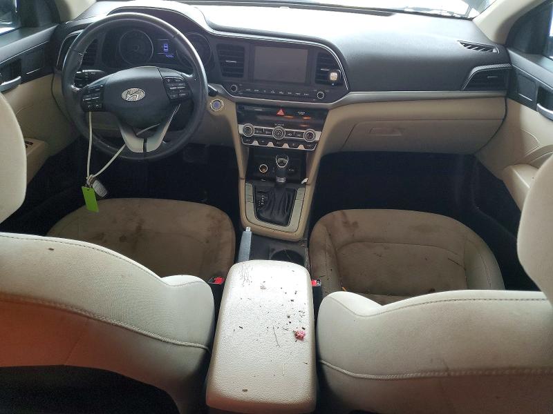 2019 Hyundai Elantra VIN KMHD84LFGKU808068 COPART salvage auction — WATER/FLOOD, Tx - Salvage Title-Flood Damage, sold $975 on 2026-07-17 (photo 8)