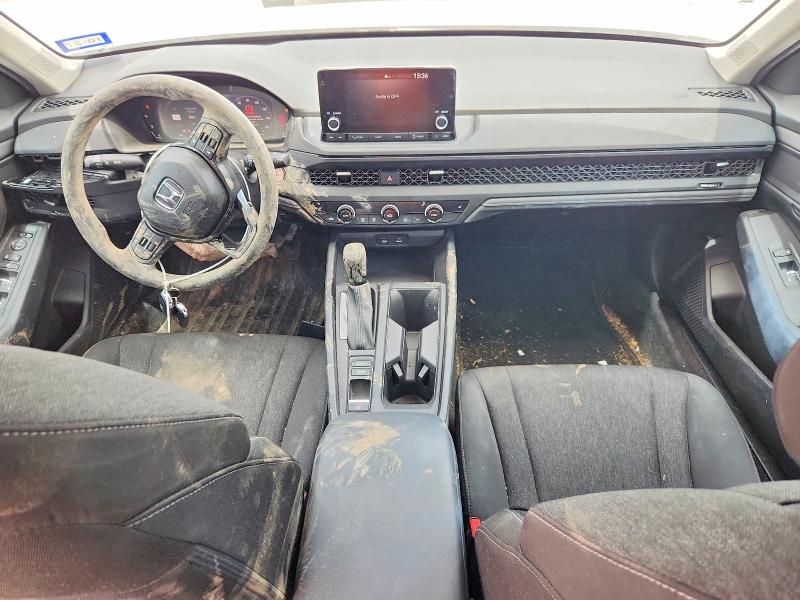 2025 Honda Accord VIN 1HGCY1F4XSA021619 COPART salvage auction — SIDE, Tx - Salvage Vehicle Title, sold $7,000 on 2026-07-02 (photo 8)