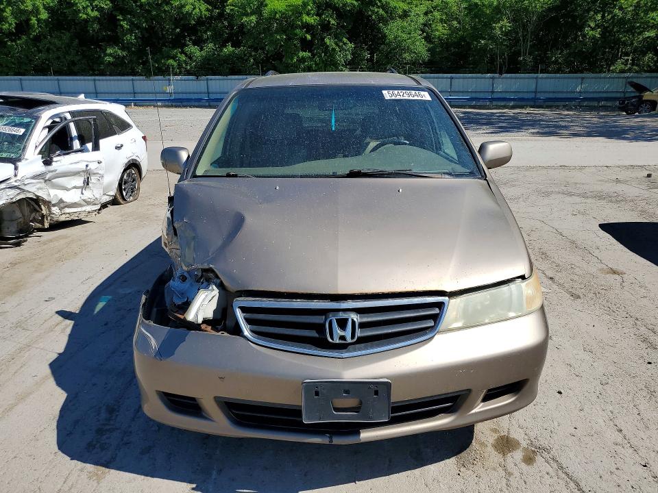 2003 Honda Odyssey VIN 5FNRL18983B045734 COPART salvage auction — FRONT END, Pa - Certificate Of Salvage, sold $500 on 2026-07-02 (photo 5)