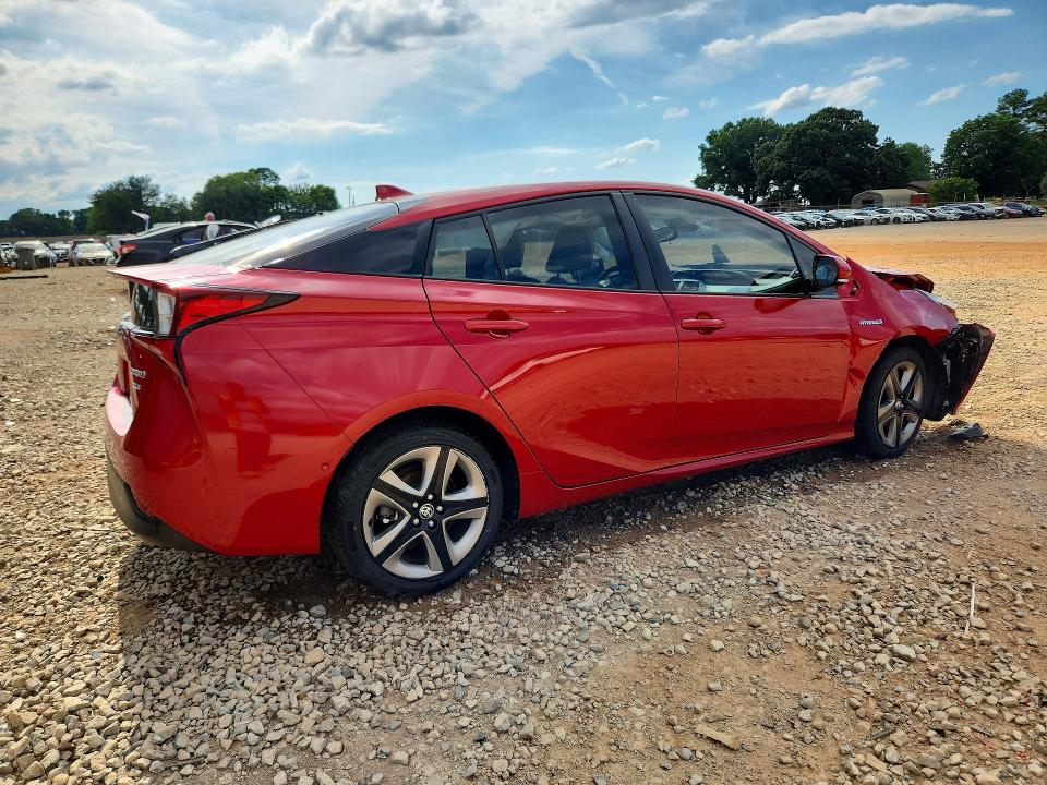 2019 Toyota Prius VIN JTDKARFUXK3088769 COPART salvage auction — FRONT END, Al - Cert Of Title-Salvage Title, sold $1,400 on 2026-07-29 (photo 3)