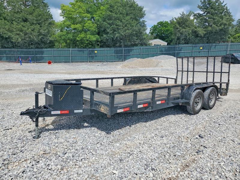 2025 Lawrimore manufactur 18' utility VIN 5WUBU1828SF077105 COPART salvage auction — ALL OVER, TN - SALVAGE CERTIFICATE, sold $350 on 2026-07-09 (photo 2)