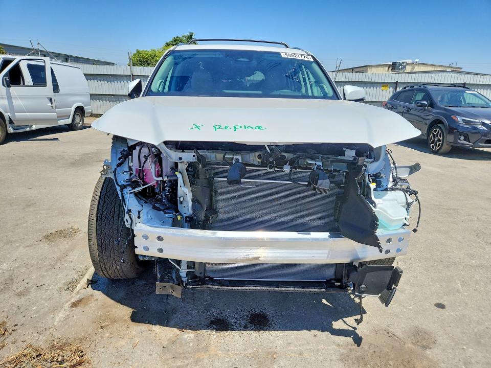 2026 Toyota Highlander VIN 5TDAAAB52TS136518 COPART salvage auction — FRONT END, Ca - Salvage Certificate, sold $32,500 on 2026-07-31 (photo 5)