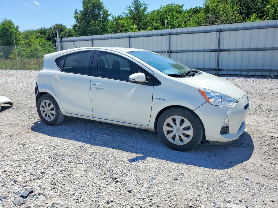 2013 Toyota Prius VIN JTDKDTB35D1541051 COPART salvage auction — REAR END, Ar - Cert Of Title-Salvage, sold $2,050 on 2026-07-08 (photo 4)