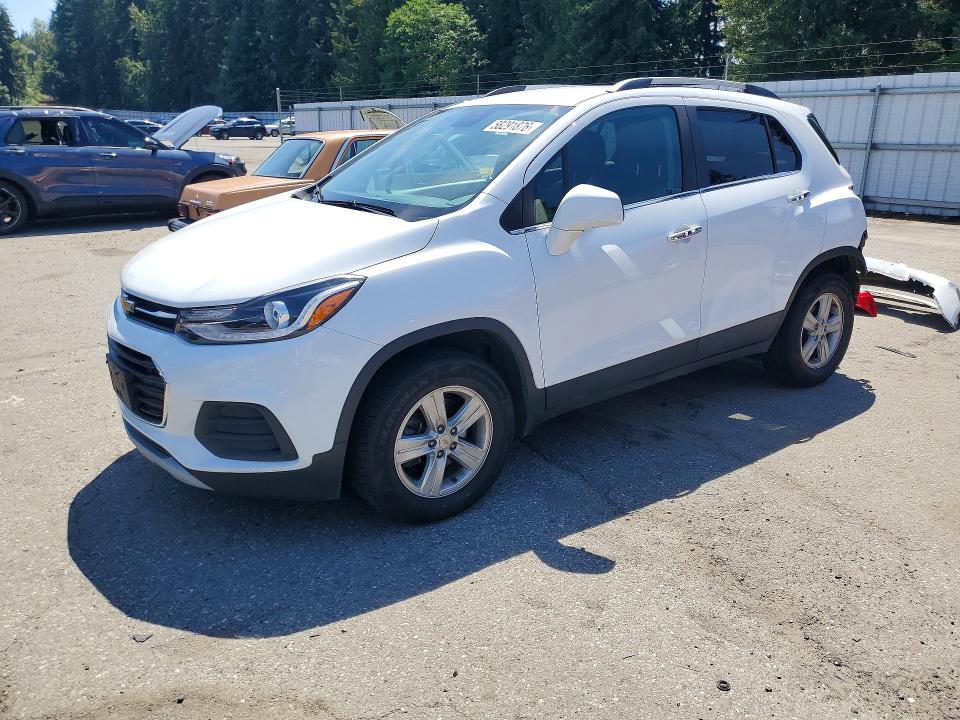 2019 Chevrolet VIN KL7CJPSB2KB868927 COPART salvage auction — REAR END, Wa - Bill Of Sale, sold $1,700 on 2026-07-06 (photo 1)