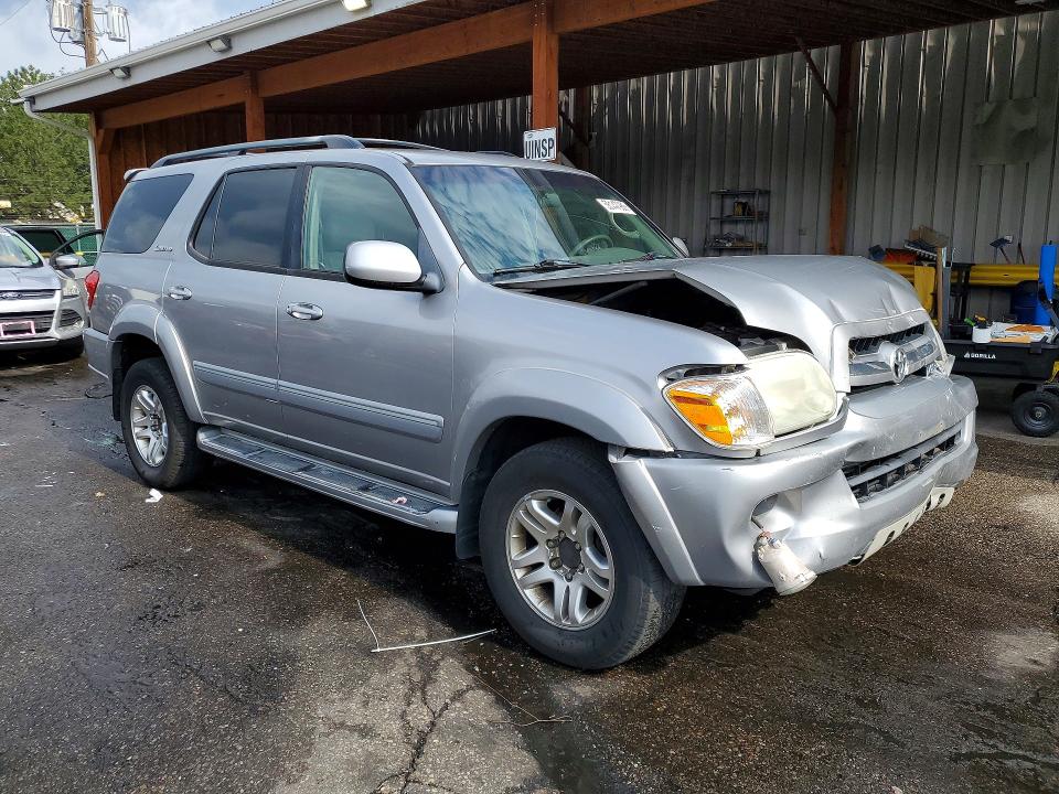 2005 Toyota Sequoia VIN 5TDBT48A85S256542 COPART salvage auction — FRONT END, Co - Public - Salvage Title, sold $1,900 on 2026-07-14 (photo 4)