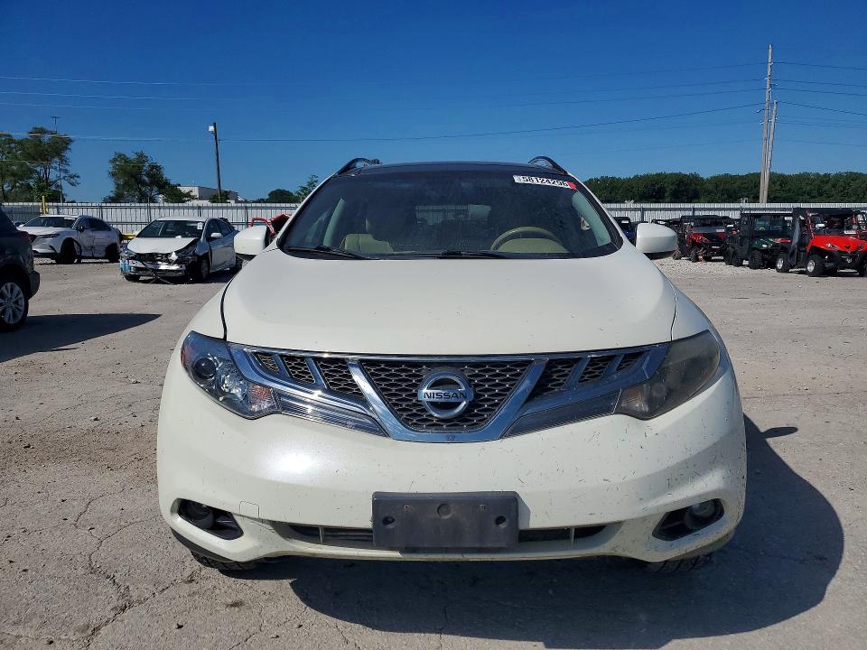 2011 Nissan Murano VIN JN8AZ1MW6BW152593 COPART salvage auction — REAR END, IA - CERT OF TITLE-SALVAGE TITLE, sold $500 on 2026-07-24 (photo 5)