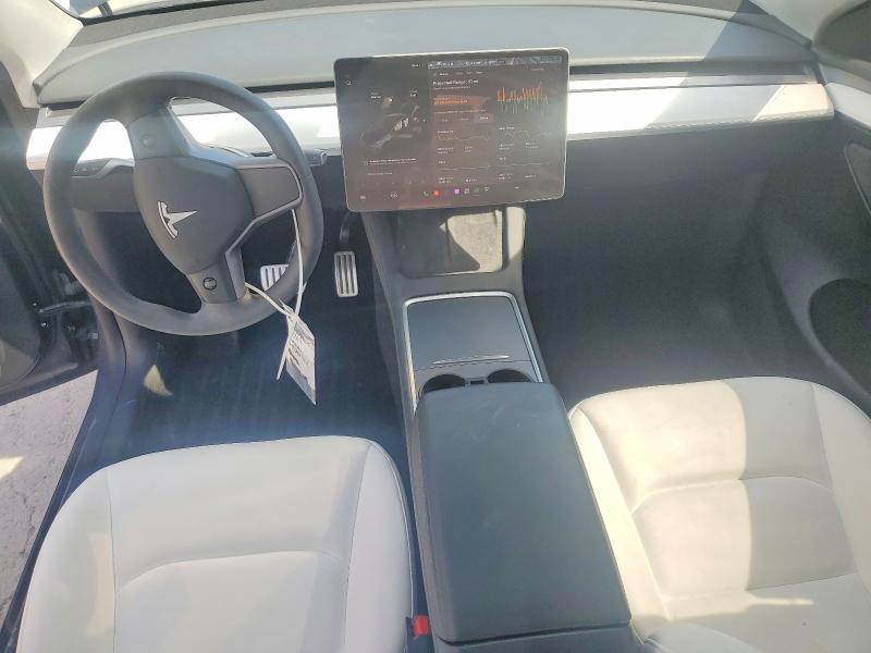 2023 Tesla Model y VIN 7SAYGDEF9PF711908 COPART salvage auction — SIDE, Nv - Salvage Title, sold $10,700 on 2026-07-06 (photo 8)