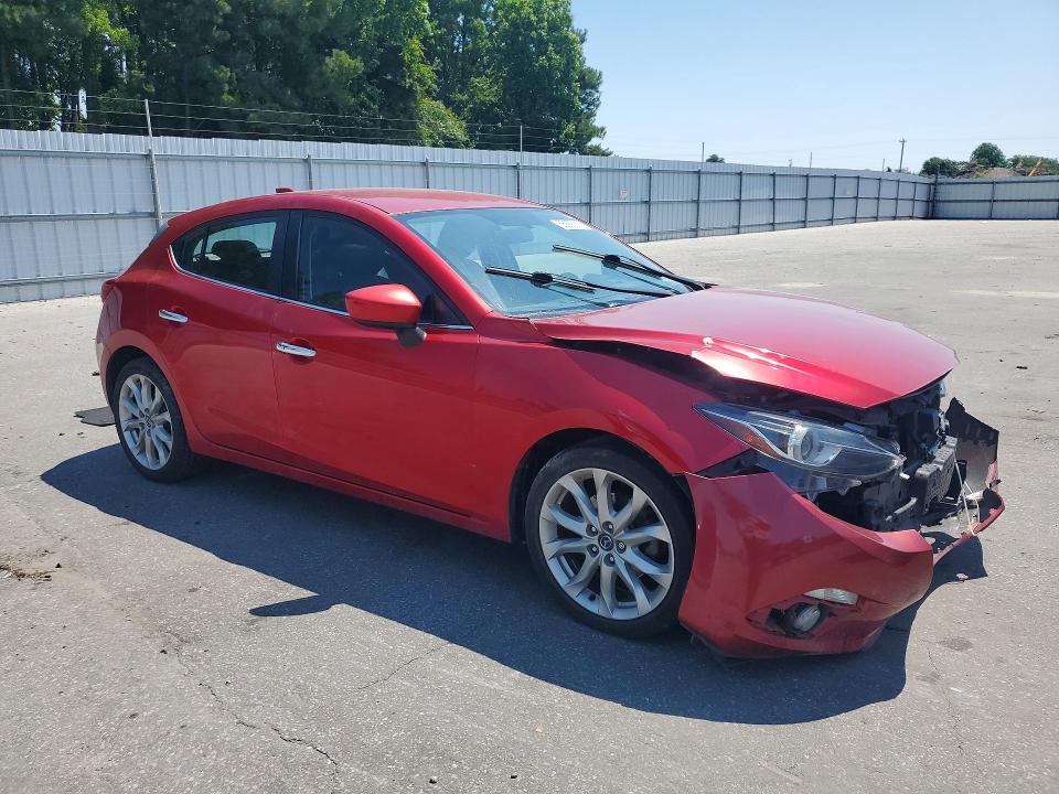 2014 Mazda 3 VIN JM1BM1L38E1155373 COPART salvage auction — FRONT END, Nc - Salvage Certificate Of Title, sold $1,600 on 2026-07-16 (photo 4)