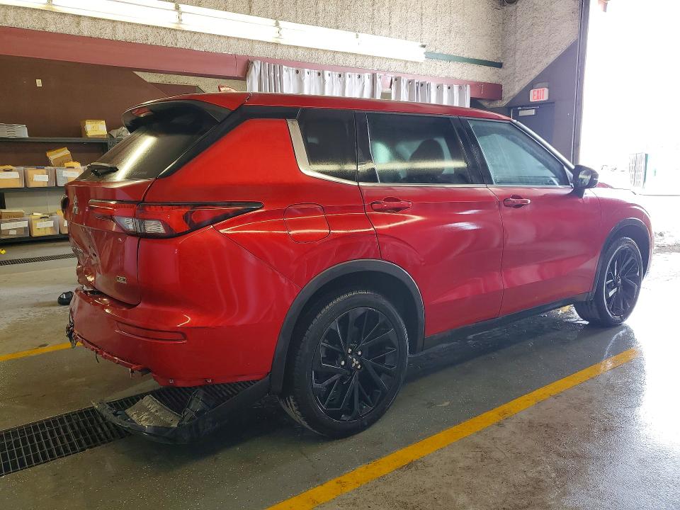 2023 Mitsubishi Outlander VIN JA4J4UA84PZ026797 COPART salvage auction — REAR END, IN - CERTIFICATE OF TITLE, sold $9,400 on 2026-07-23 (photo 3)