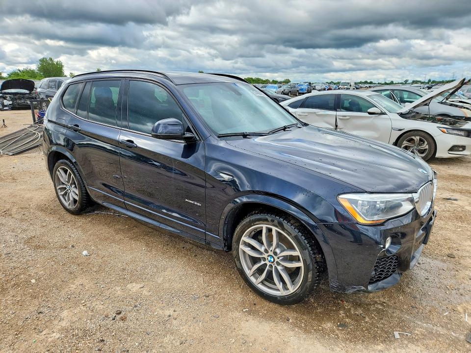 2017 BMW VIN 5UXWX7C54H0S18216 COPART salvage auction — FRONT END, Wy - Certificate Of Title, sold $1,000 on 2026-07-28 (photo 4)