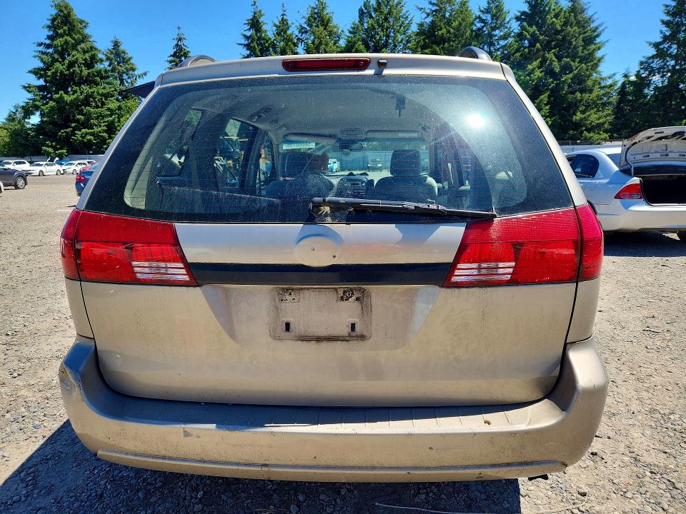 2005 Toyota Sienna VIN 5TDZA23C85S325182 COPART salvage auction — FRONT END, Wa - Bill Of Sale, sold $250 on 2026-07-24 (photo 6)
