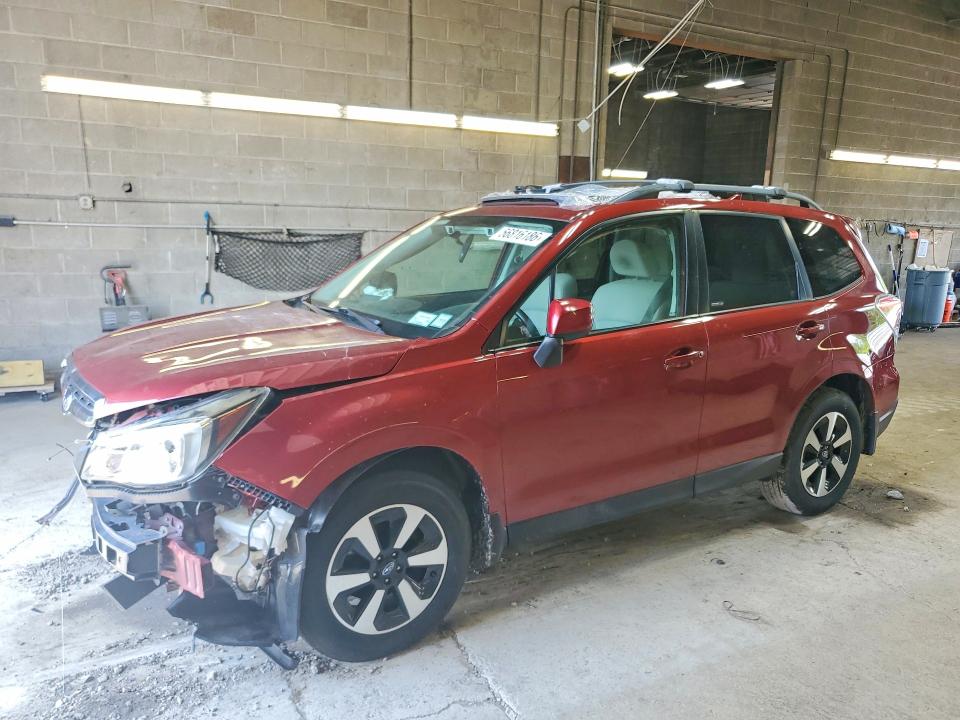 2017 Subaru Forester VIN JF2SJAGC5HH495984 COPART salvage auction — FRONT END, Ny - Mv-907A Salvage Certificate, sold $325 on 2026-07-20 (photo 1)