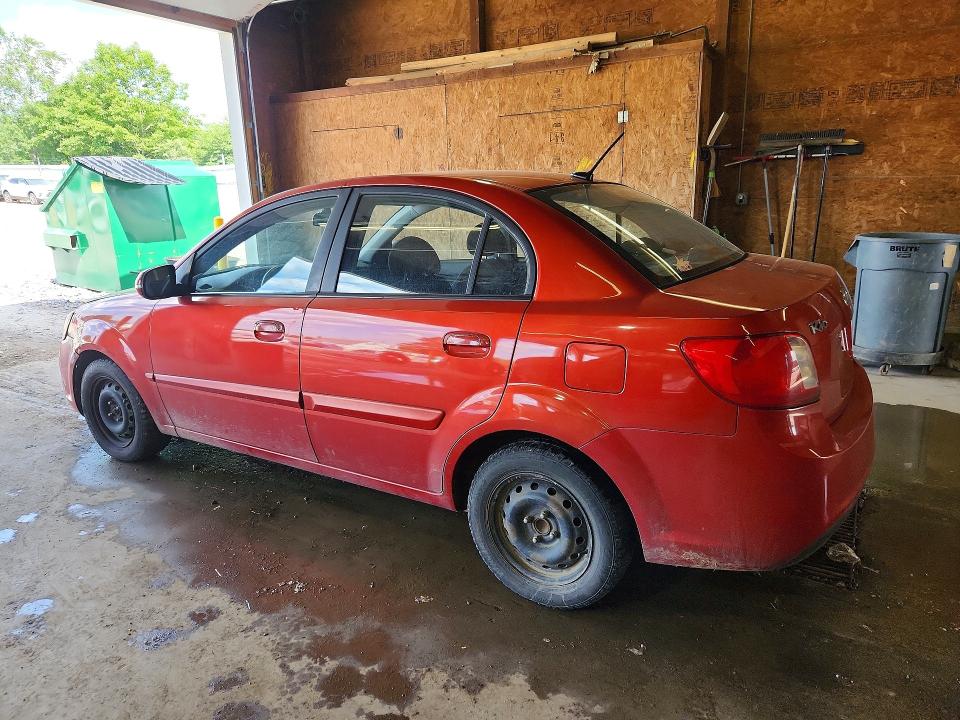 2010 Kia Rio VIN KNADH4A39A6665405 COPART salvage auction — FRONT END, Pa - Certificate Of Salvage, sold $150 on 2026-07-09 (photo 2)
