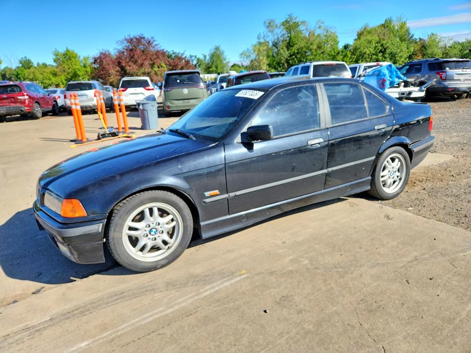 1996 BMW 3er VIN WBACD3327TAV15508 COPART salvage auction — REAR END, Or - Salvage Title Certificate, sold $250 on 2026-07-27 (photo 1)