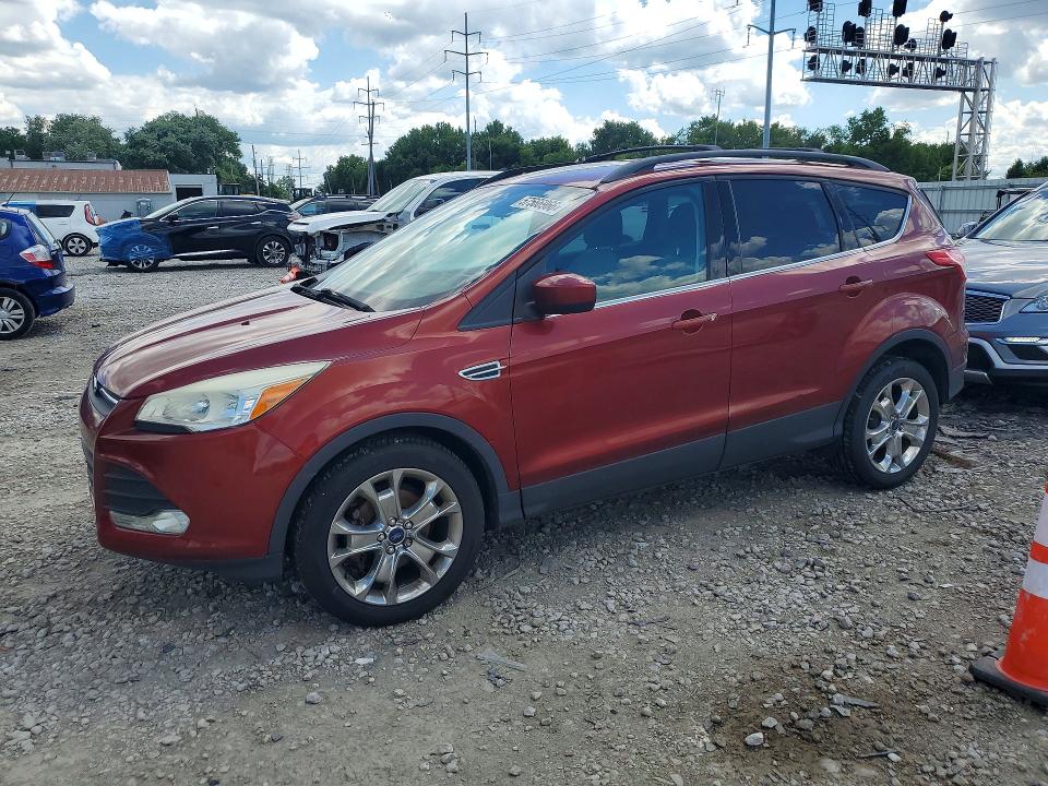2014 Ford Escape VIN 1FMCU0GX5EUB28475 COPART salvage auction — REAR END, Oh - Cert Of Title-Salvage, sold $1,650 on 2026-07-02 (photo 1)
