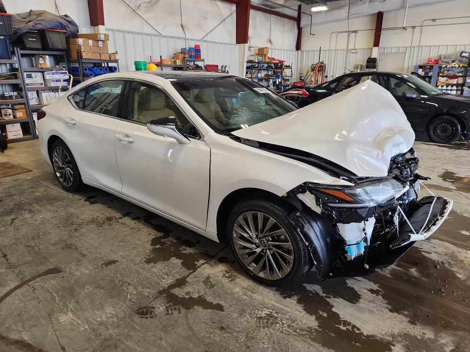 2025 Lexus ES VIN 58AFZ1B19SU218871 COPART salvage auction — FRONT END, Wi - Cert Of Title-Claim Paid, sold $27,250 on 2026-07-07 (photo 4)
