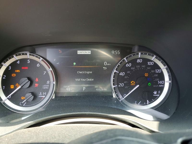 2023 Toyota Highlander VIN 5TDKDRAH1PS021968 COPART salvage auction — FRONT END, TX - CERTIFICATE OF TITLE, sold $175 on 2026-07-28 (photo 9)