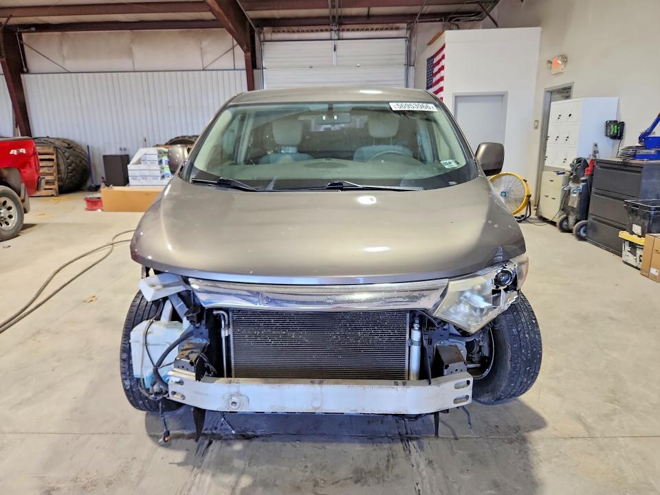 2015 Nissan Quest VIN JN8AE2KP5F9130036 COPART salvage auction — FRONT END, Pa - Certificate Of Salvage, sold $475 on 2026-07-02 (photo 5)