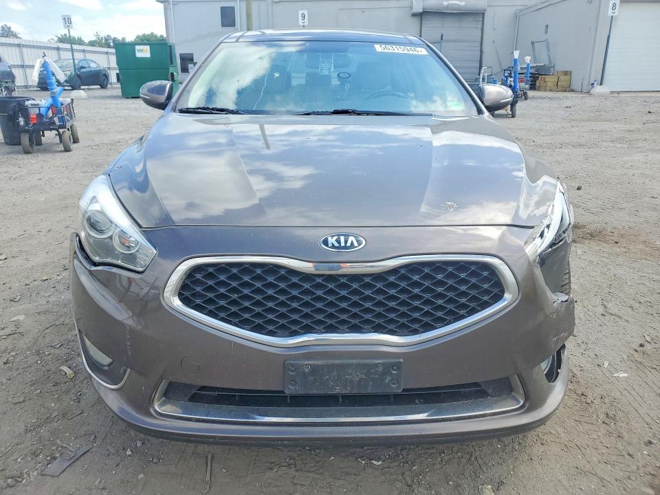 2015 Kia VIN KNALN4D75F5168254 COPART salvage auction — FRONT END, Va - Cert Of Title - Salvage, sold $1,750 on 2026-07-08 (photo 5)