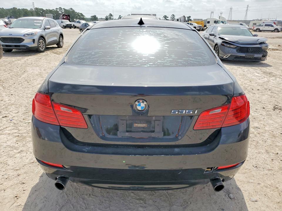 2014 BMW 5er VIN WBA5B1C53EDZ36835 COPART salvage auction — SIDE, Tx - Salvage Vehicle Title, sold $1,700 on 2026-07-17 (photo 6)