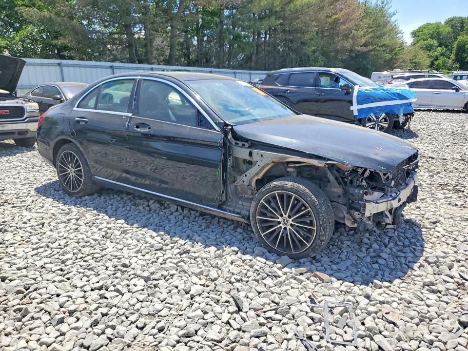 2020 Mercedes-benz C-klasse VIN W1KWF8EB8LR573980 COPART salvage auction — BIOHAZARD/CHEMICAL, Id - Salvage Certificate Of Title, sold $1,150 on 2026-07-29 (photo 4)