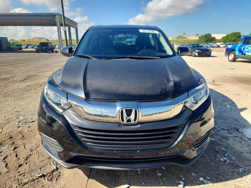 2021 Honda Hr-v VIN 3CZRU6H37MM732832 COPART salvage auction — REAR END, Fl - Cert Of Title-Rebuilt, sold $6,300 on 2026-07-02 (photo 5)