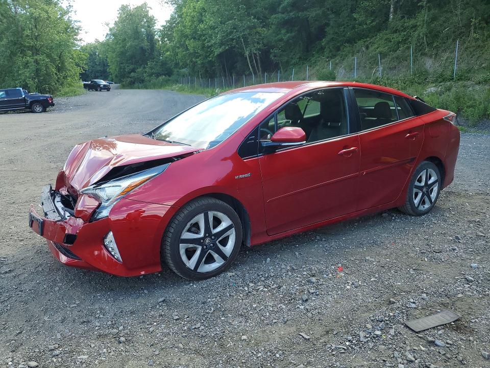 2017 Toyota Prius VIN JTDKARFU6H3528205 COPART salvage auction — FRONT END, Ny - Mv-907A Salvage Certificate, sold $425 on 2026-07-28 (photo 1)