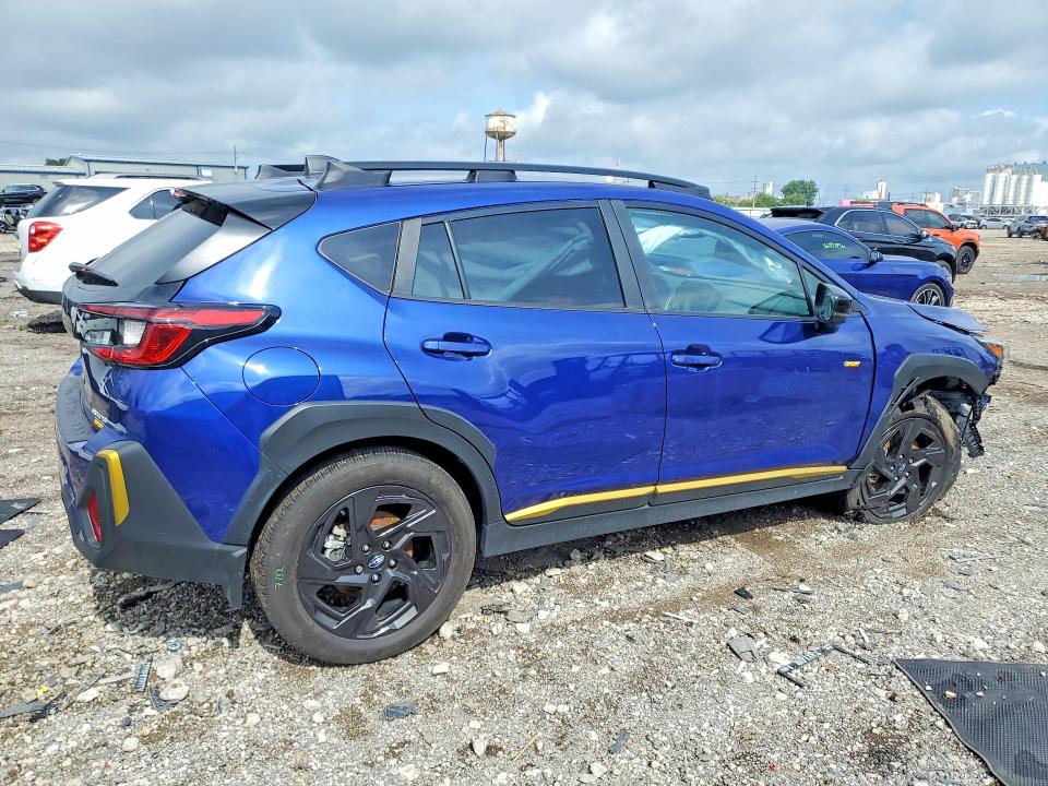 2025 Subaru VIN 4S4GUHF66S3738055 COPART salvage auction — FRONT END, Il - Salvage Certificate, sold $6,100 on 2026-07-31 (photo 3)