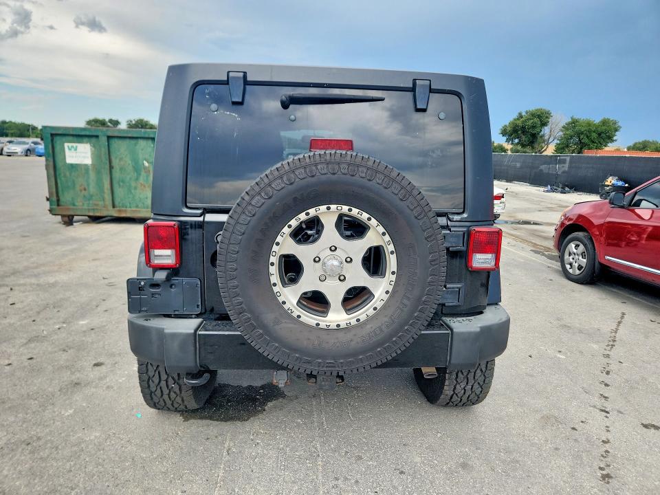2016 Jeep Wrangler / VIN 1C4BJWEG7GL162814 COPART salvage auction — MECHANICAL, Fl - Certificate Of Title, sold $7,000 on 2026-07-30 (photo 6)