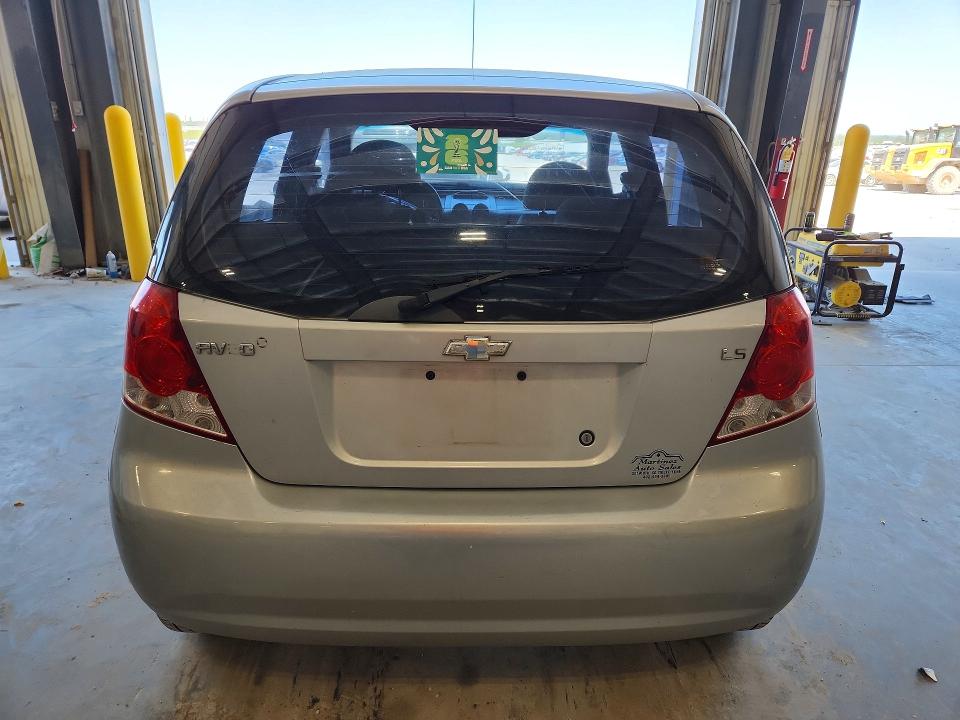 2007 Chevrolet Aveo VIN KL1TD66647B783684 COPART salvage auction — FRONT END, Ne - Cert Of Title-Salvage, sold $275 on 2026-07-07 (photo 6)