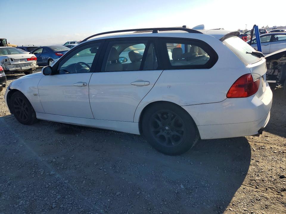 2007 BMW 3 series VIN WBAVS13557FX15132 COPART salvage auction — FRONT END, Ca - Salvage Certificate, sold $425 on 2026-07-24 (photo 2)