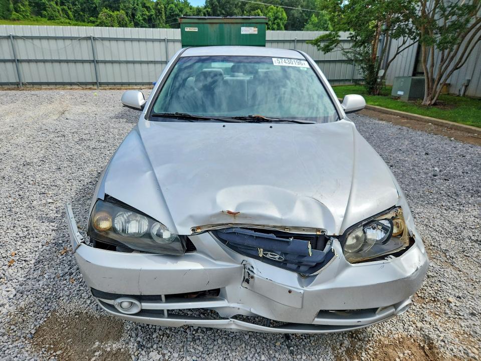 2004 Hyundai Elantra VIN KMHDN46D94U863894 COPART salvage auction — FRONT END, Ms - Certificate Of Title, sold $475 on 2026-07-08 (photo 5)
