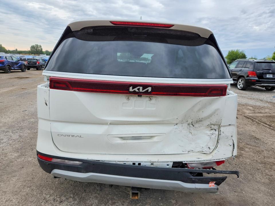 2024 Kia VIN KNDNB5H38R6357464 COPART salvage auction — REAR END, On - Permit Salvage, sold $13,900 on 2026-07-14 (photo 6)