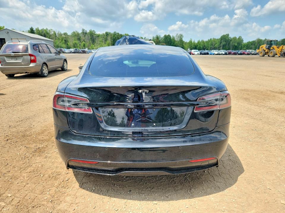 2022 Tesla Model s VIN 5YJSA1E51NF471177 COPART salvage auction — FRONT END, On - Permit No Brand - Unfit, sold $9,900 on 2026-07-30 (photo 6)