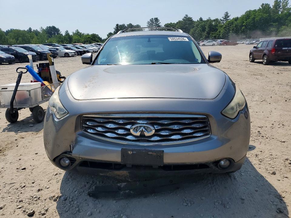 2011 Infiniti Fx35 VIN JN8AS1MWXBM733286 COPART salvage auction — FRONT END, Ma - Cert Of Title-Reconstrctd Coll, sold $500 on 2026-07-13 (photo 5)