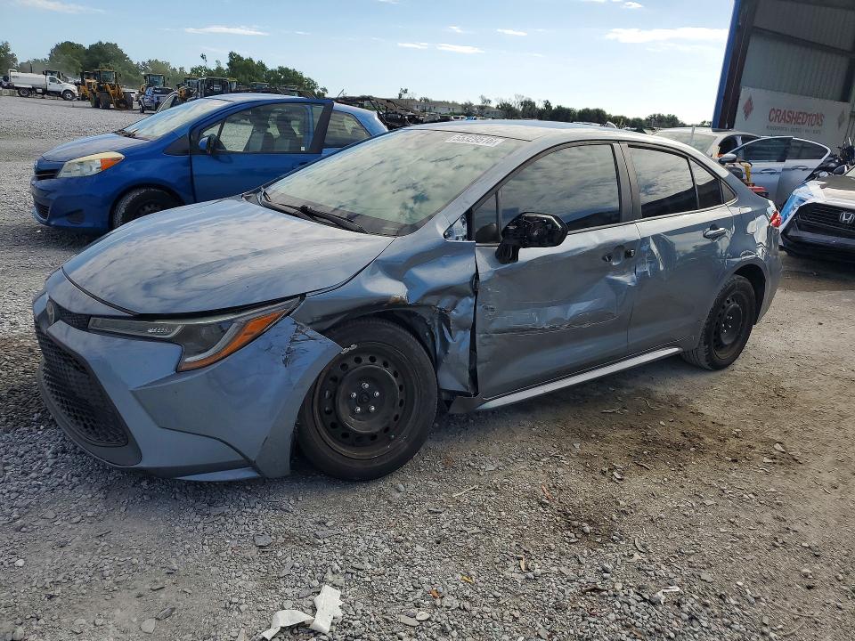 2021 Toyota Corolla VIN 5YFEPMAE3MP173249 COPART salvage auction — SIDE, Fl - Certificate Of Destruction, sold $3,550 on 2026-07-31 (photo 1)