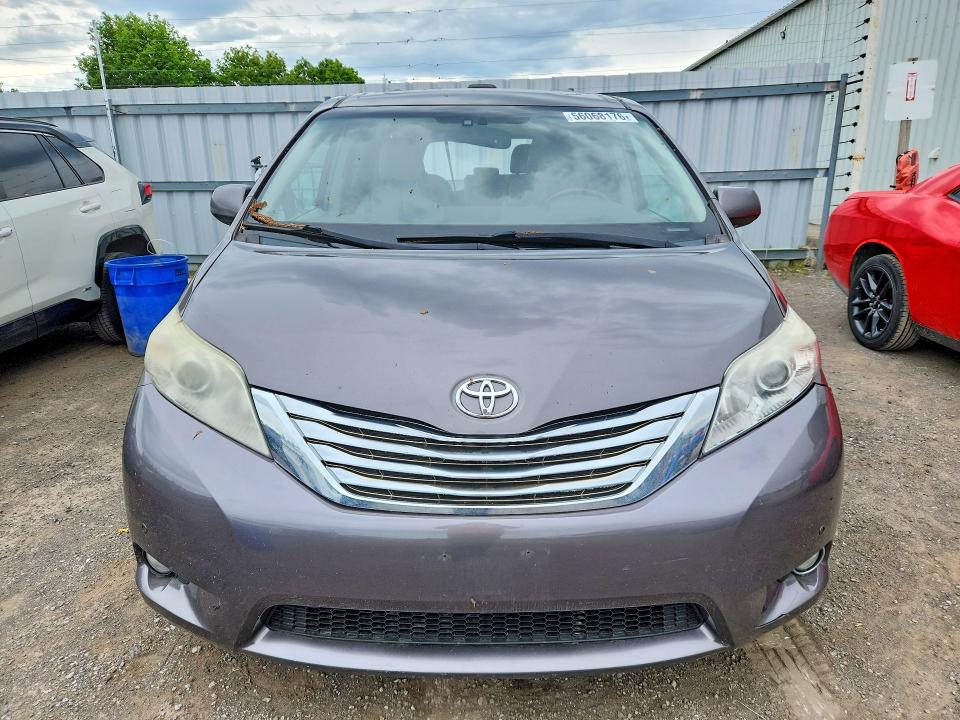 2011 Toyota Sienna VIN 5TDYK3DC5BS080009 COPART salvage auction — REAR END, ON - PERMIT SALVAGE, sold $1,300 on 2026-07-21 (photo 5)